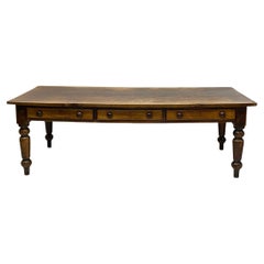 Dutch 19th Century Oak Country Style Dining Table