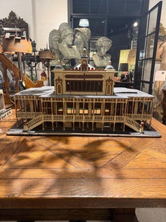 A Dutch Architectural Bird Cage, 19th Century