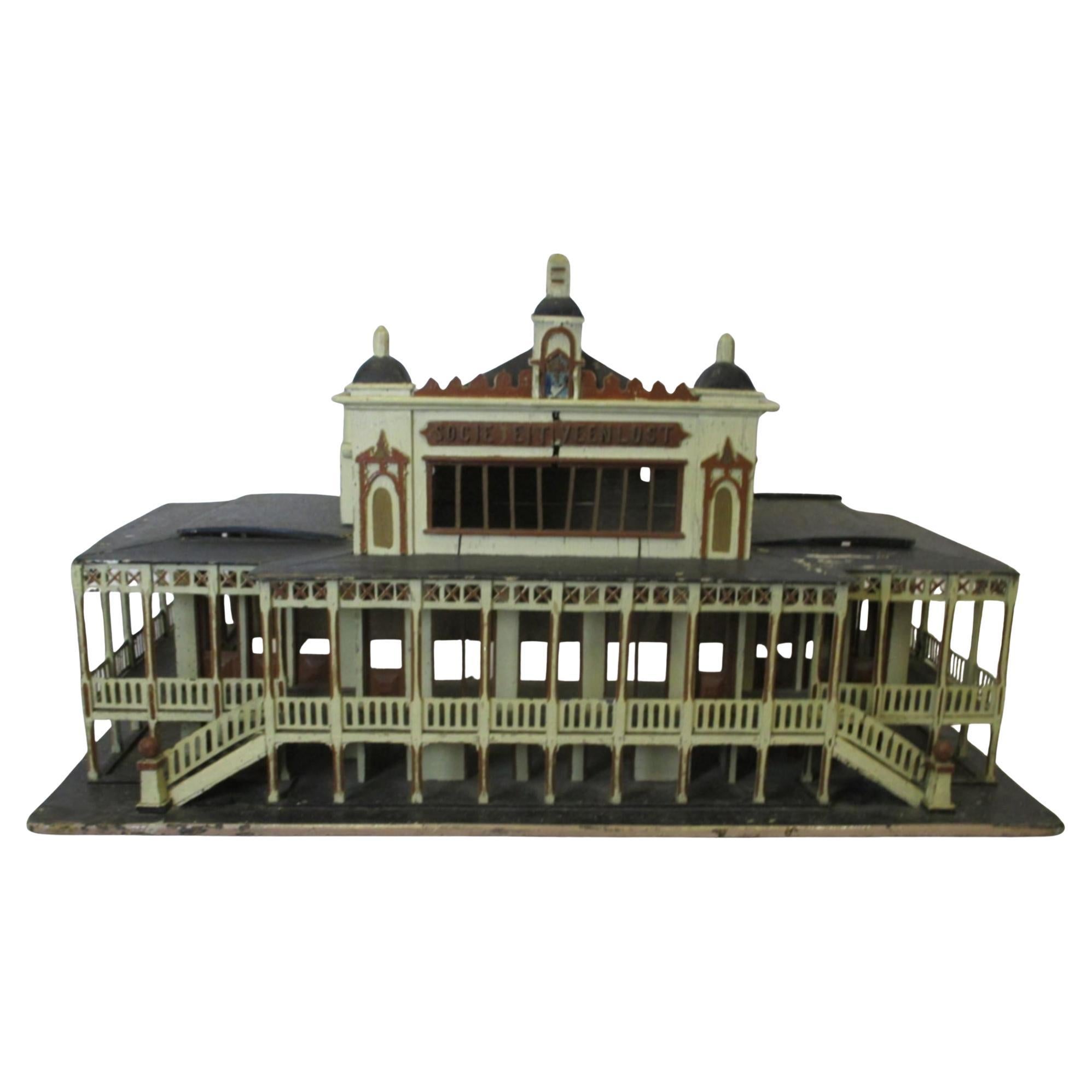 A Dutch Architectural Bird Cage, 19th Century