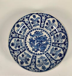 A Dutch Delft Blue and White Charger