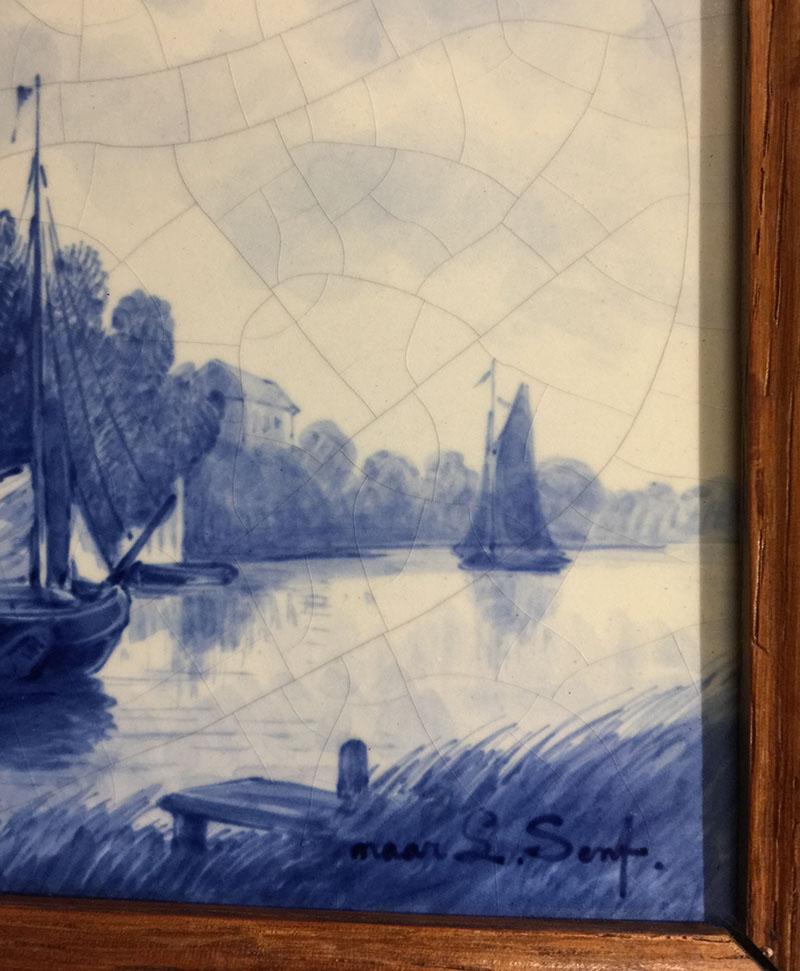XX secolo De Porceleyne Fles olandese di Delft, Mulino 