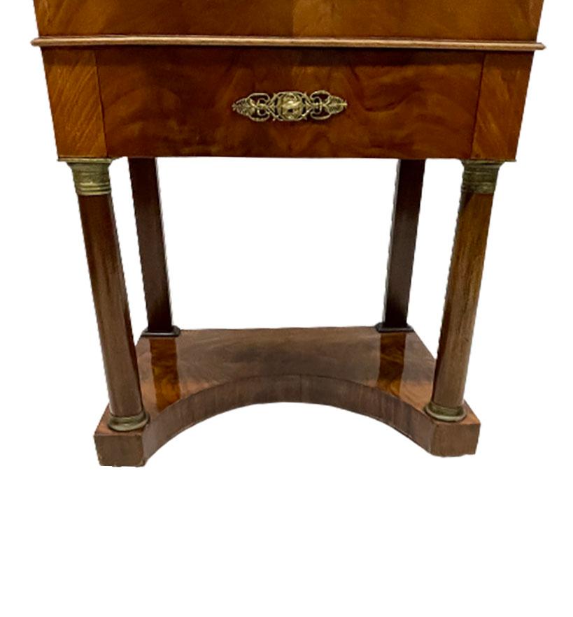 Dutch Empire Mahogany Dressing Table, ca. 1840 For Sale 6