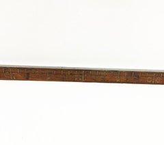 Dutch extra long Mahogany Measure Bar, 1894 by Sande-Beskens