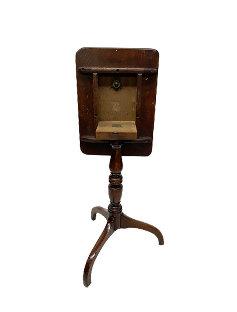 Dutch Oak Tripod Tilt-Top Table, Ca 1840 For Sale 2