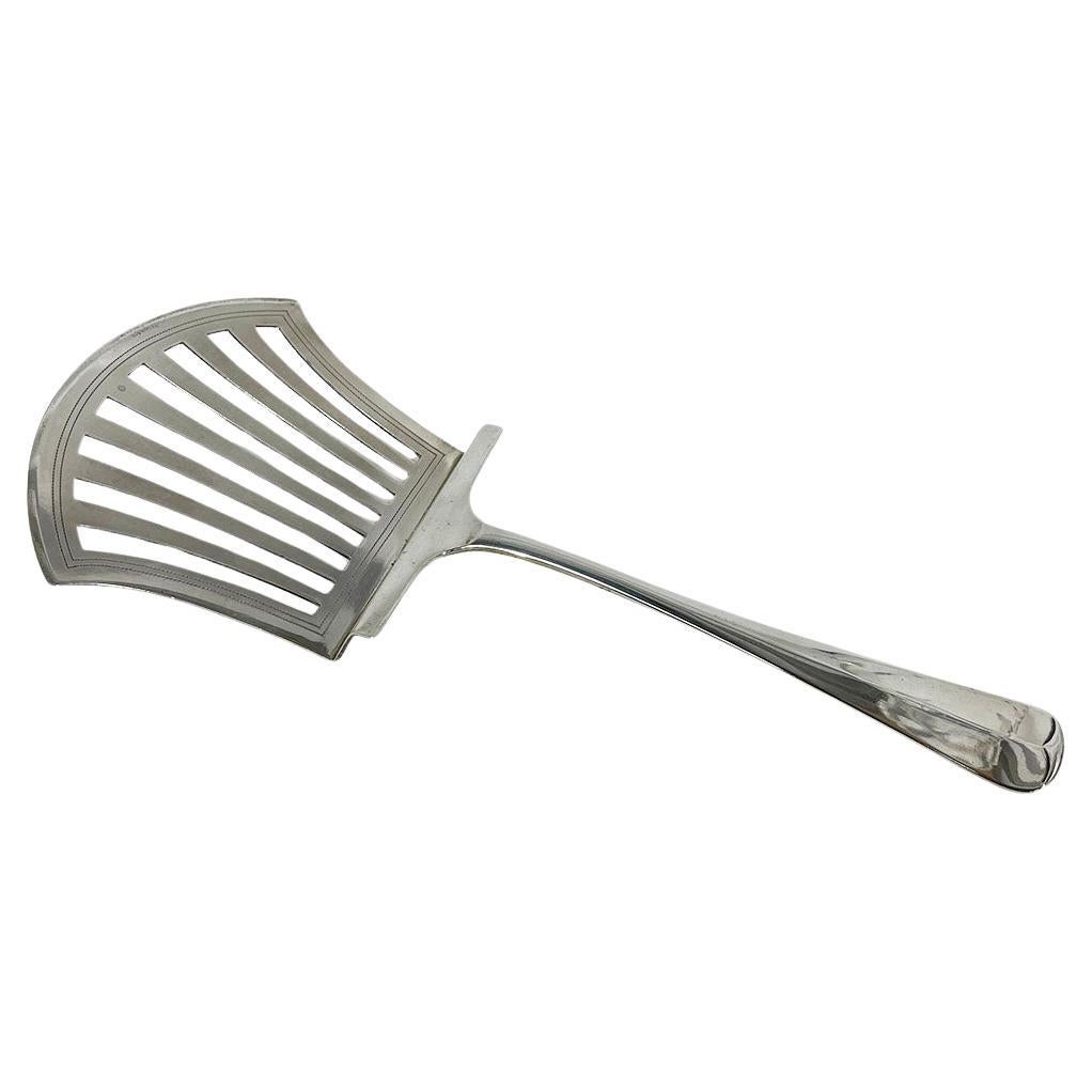 A Dutch silver asparagus tong by van Kempen 
Sons, 1923 For Sale