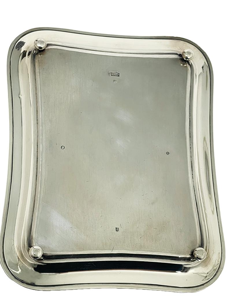19th Century A Dutch Silver Salver by George Reevers, 1856 For Sale
