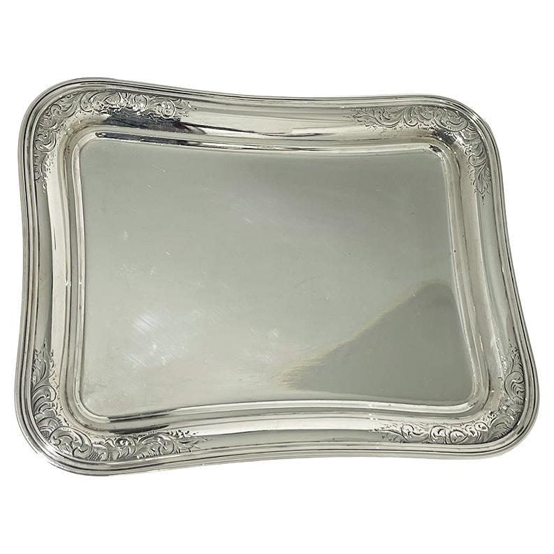 A Dutch Silver Salver by George Reevers, 1856 For Sale