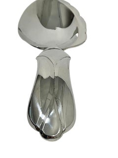 Dutch Silver Serving Spoon by Gerrit Herfst, 1874