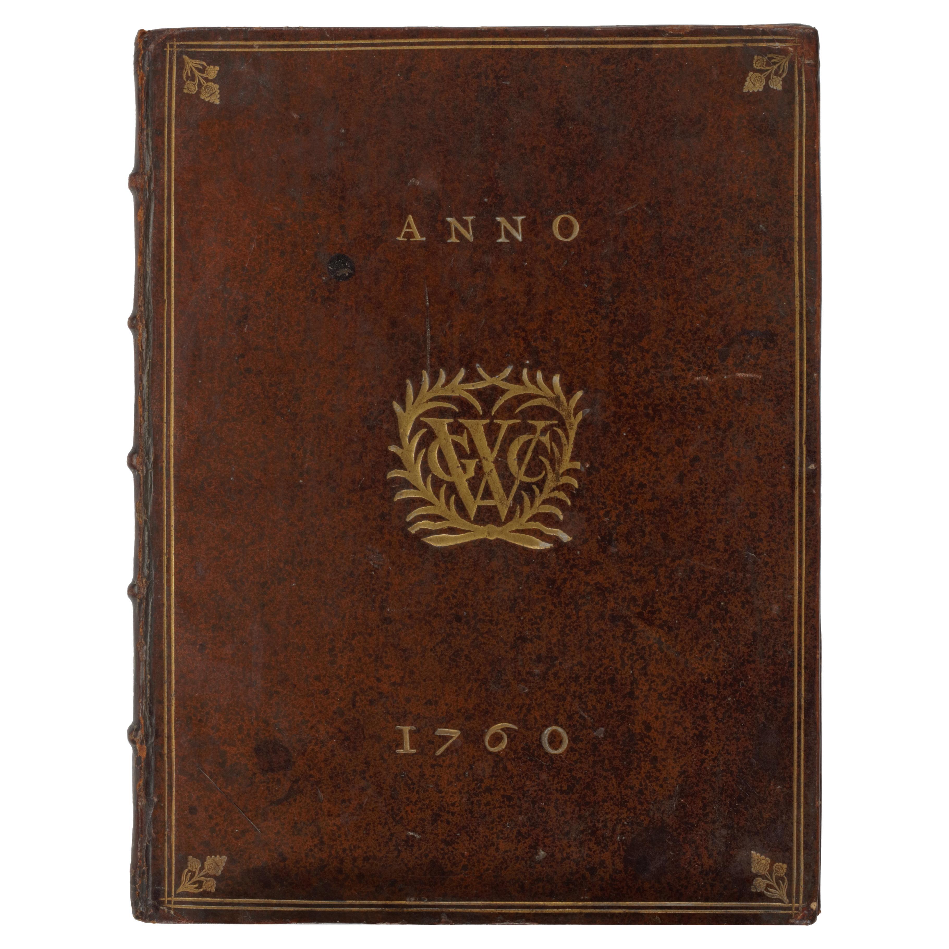 A Dutch West India Company GWC almanack for the year 1760