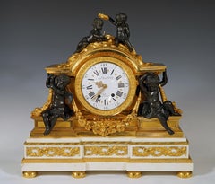A-E Beurdeley, Orologio "L'incoronazione della scienza", Francia, circa 1880