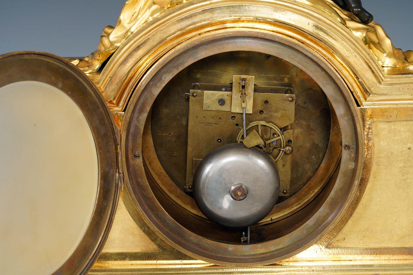 A-E Beurdeley, Uhr 