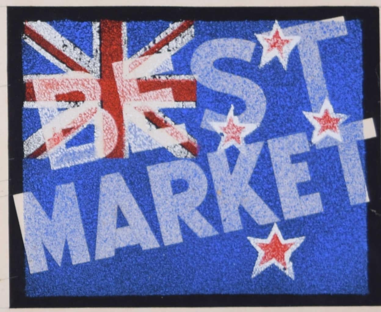 Buy From Our Own Empire the Best Market, Art déco-Design von A. E. Halliwell, 1930 im Angebot 5