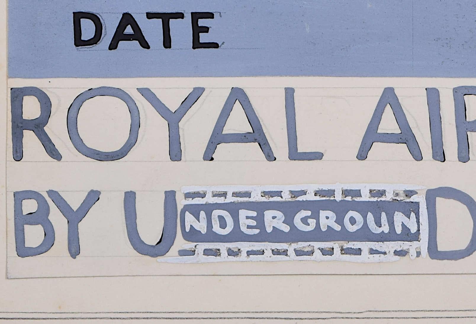 Royal Air Force Display, Art-déco-Plakat entworfen von A. E. Halliwell, Royal Air Force Display, ca. 1930 im Angebot 3