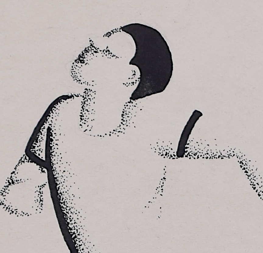 Running Race, 1930s vintage poster design by A. E. Halliwell For Sale 1