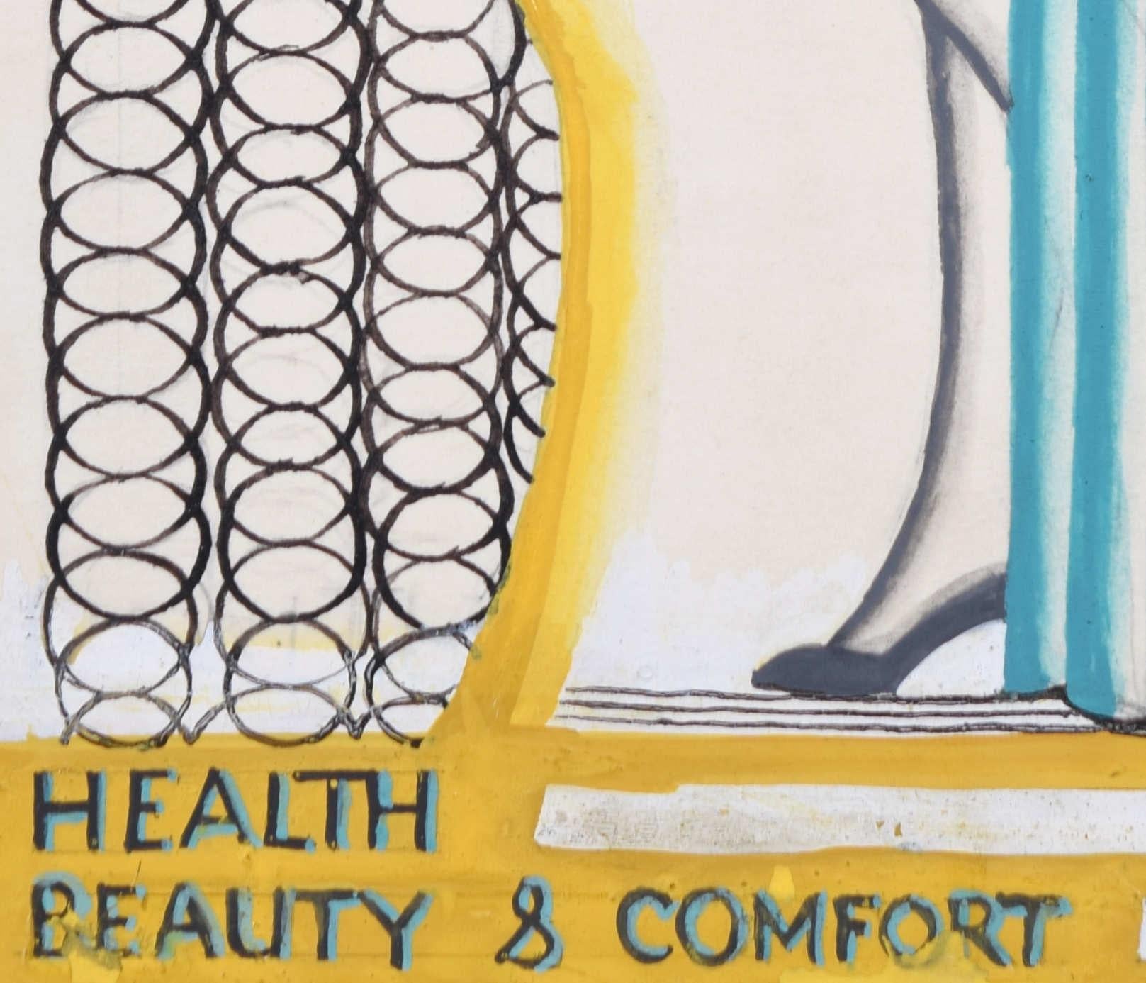 Spirella, Health, Beauty & Comfort, illustration vintage d'A. E. Halliwell en vente 4