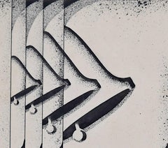 Xmas Gifts, 1930s vintage poster design by A. E. Halliwell