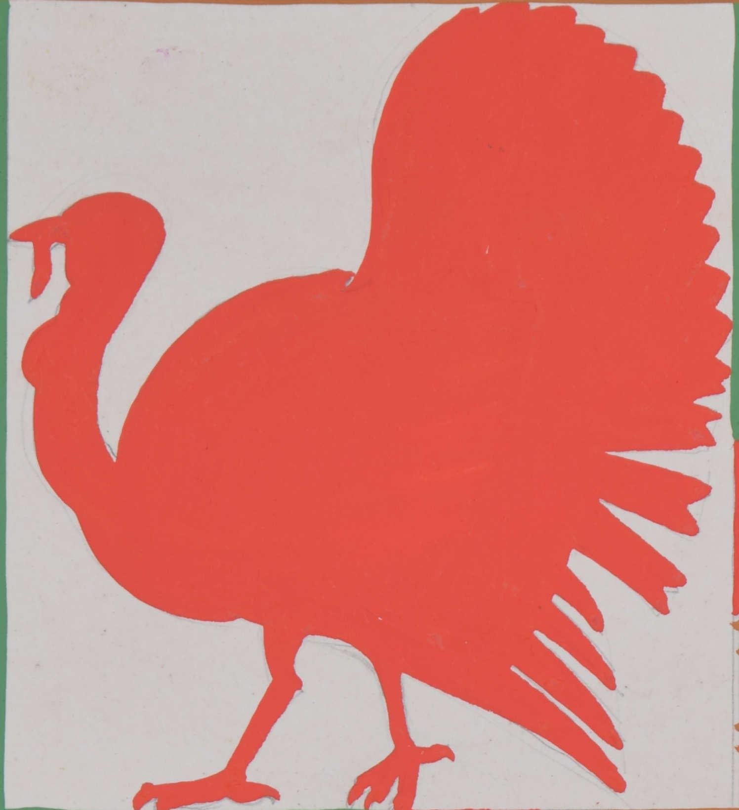 Xmas Period Excursions from London, diseño de cartel ferroviario de los años 30 - Painting de A. E. Halliwell