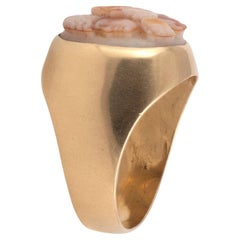 A Early 19th century Gryllus Agate Cameo Ring