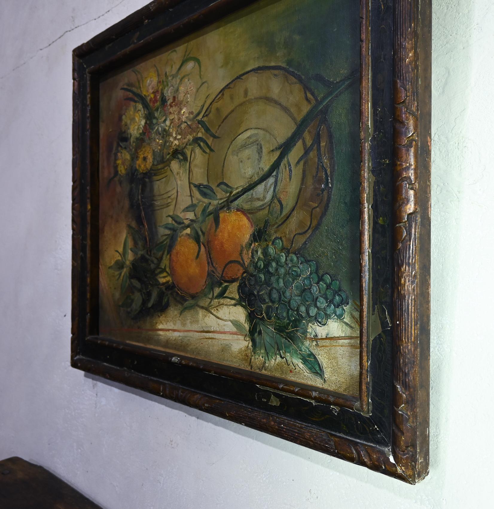 A Early 20th Century Oil on Canvas Painting Marc Sterling For Sale 6