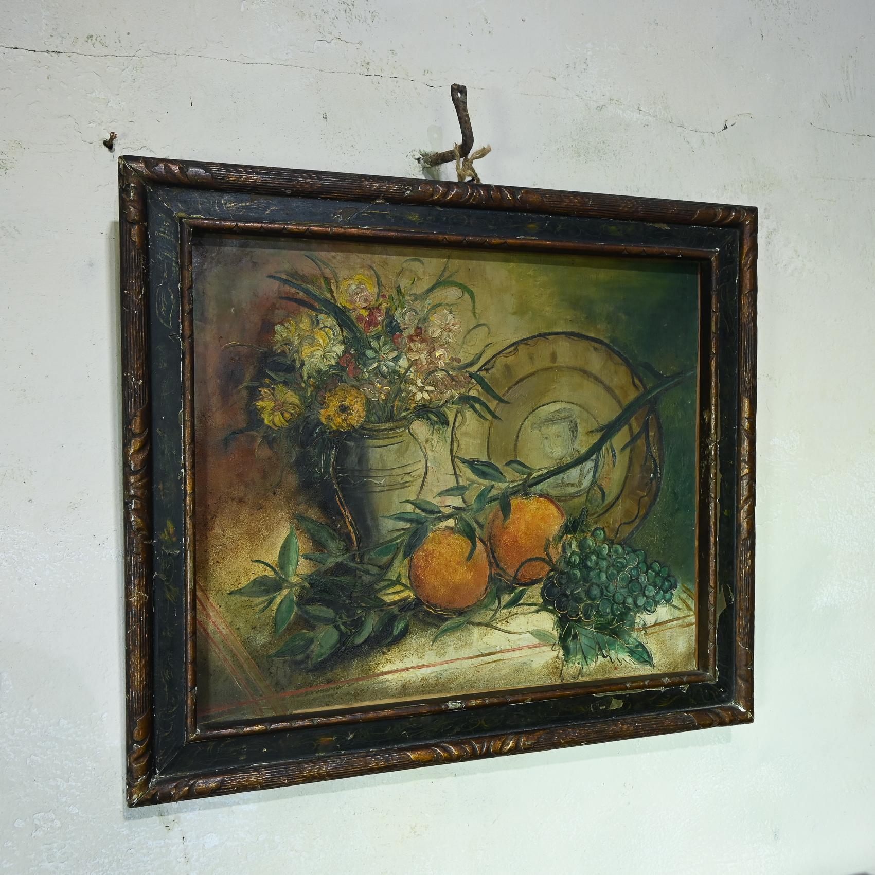 A Early 20th Century Oil on Canvas Painting Marc Sterling For Sale 1