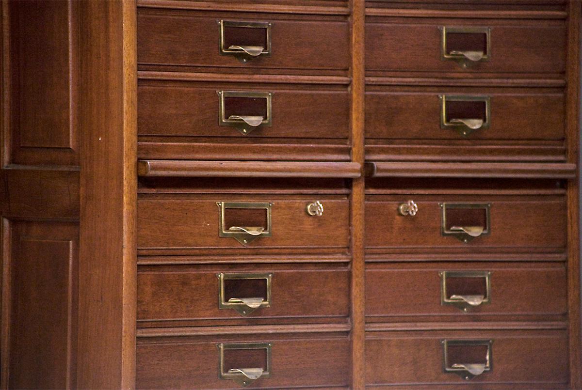 20th Century A early to mid century filing cabinet For Sale