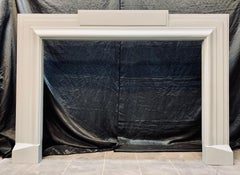 Edwardian Hardwood Art Deco Fireplace Surround