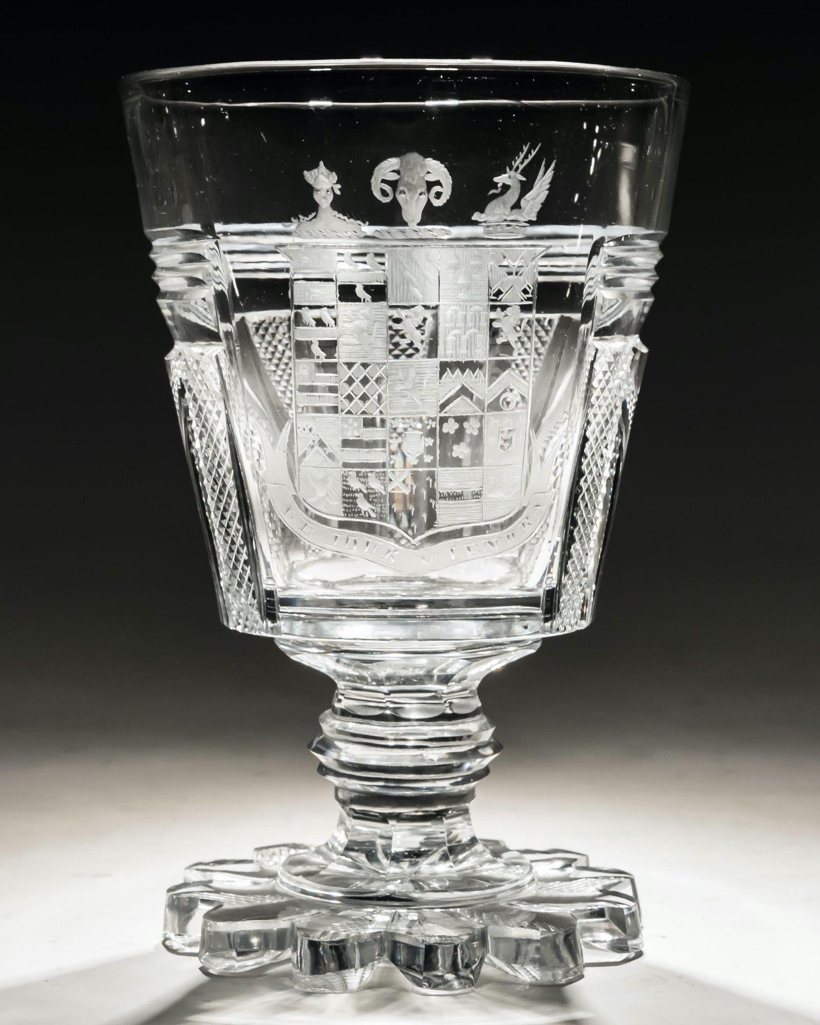 A Elaborate Suite Of Regency Period Cut Glass From The Lambton Service 5