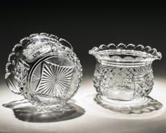 A Elaborate Suite Of Regency Period Cut Glass From The Lambton Service