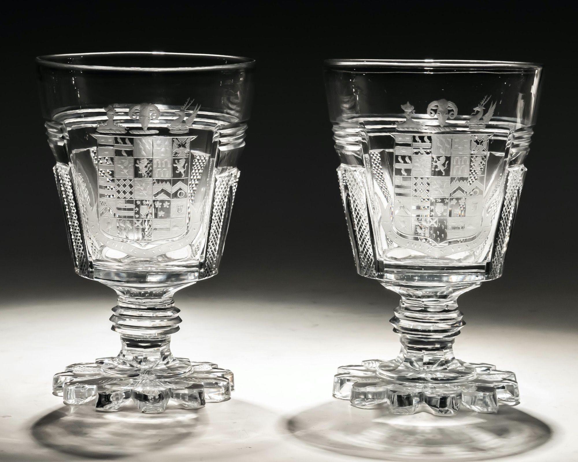 A Elaborate Suite Of Regency Period Cut Glass From The Lambton Service 3