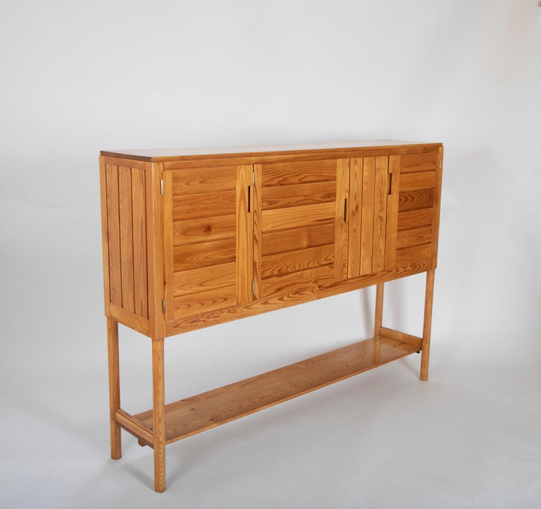 Elevated Fir Cabinet by Pierre Gautier-Delaye Elevated Fir Cabinet by Pierre Gautier-Delaye