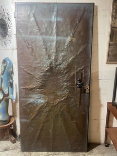 A exceptional copper door