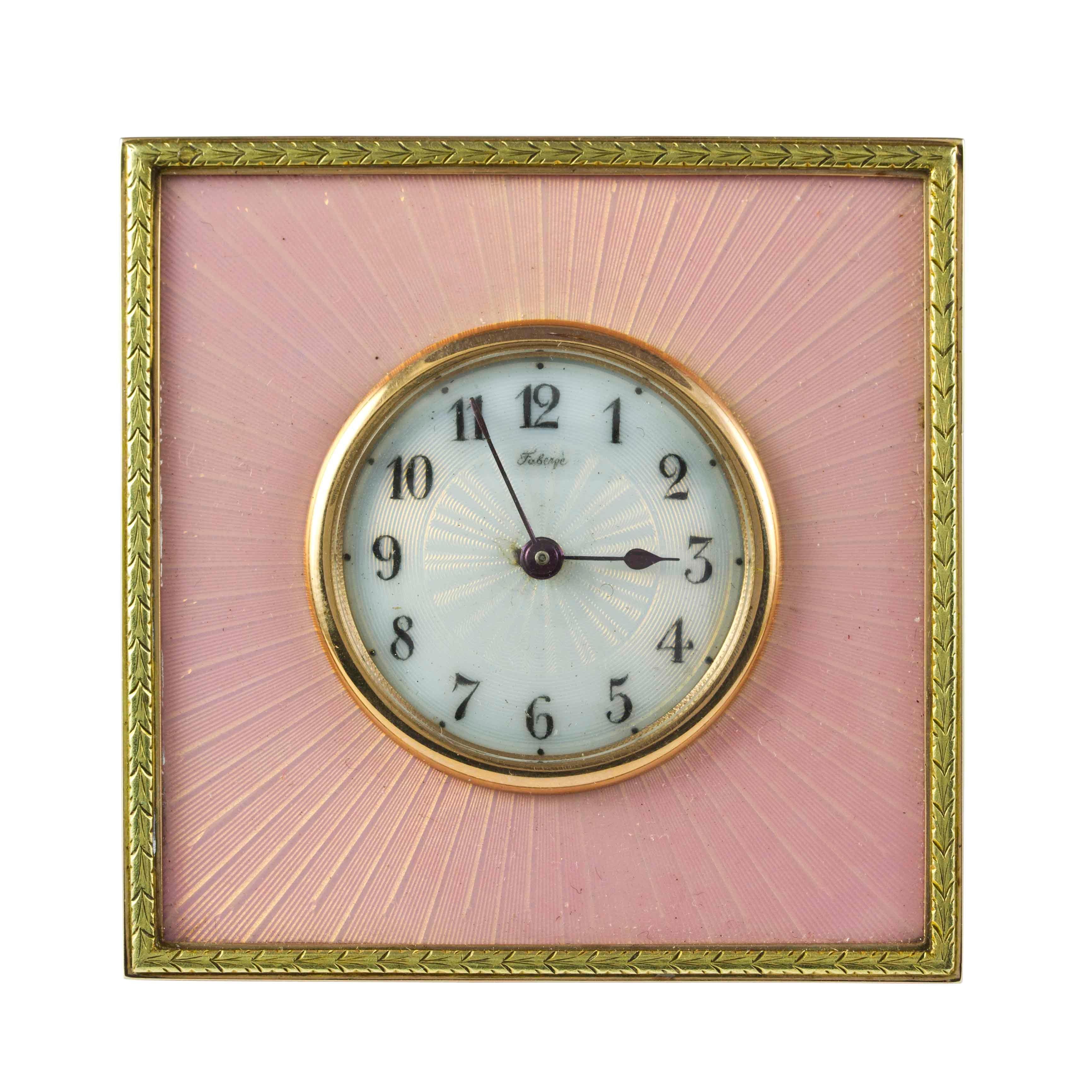 faberge clock