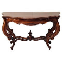 Fabuleuse table console du 19e siècle 