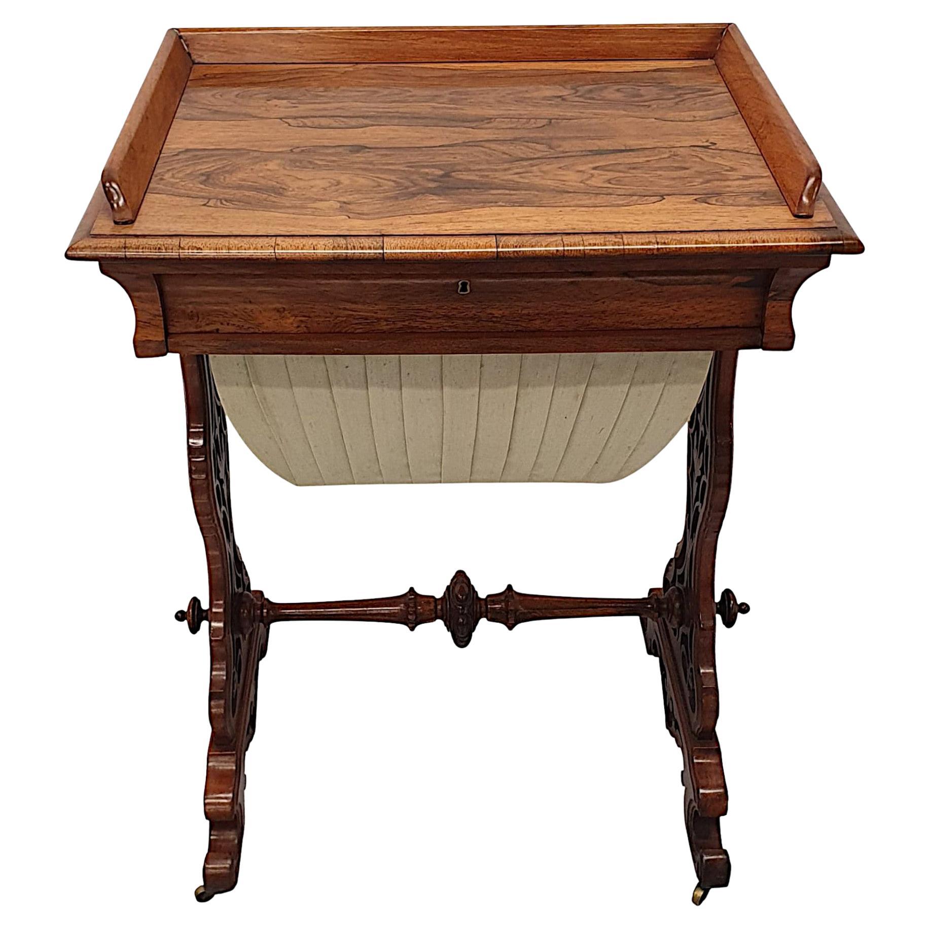 Fabulous 19th Century Ladies Work Table