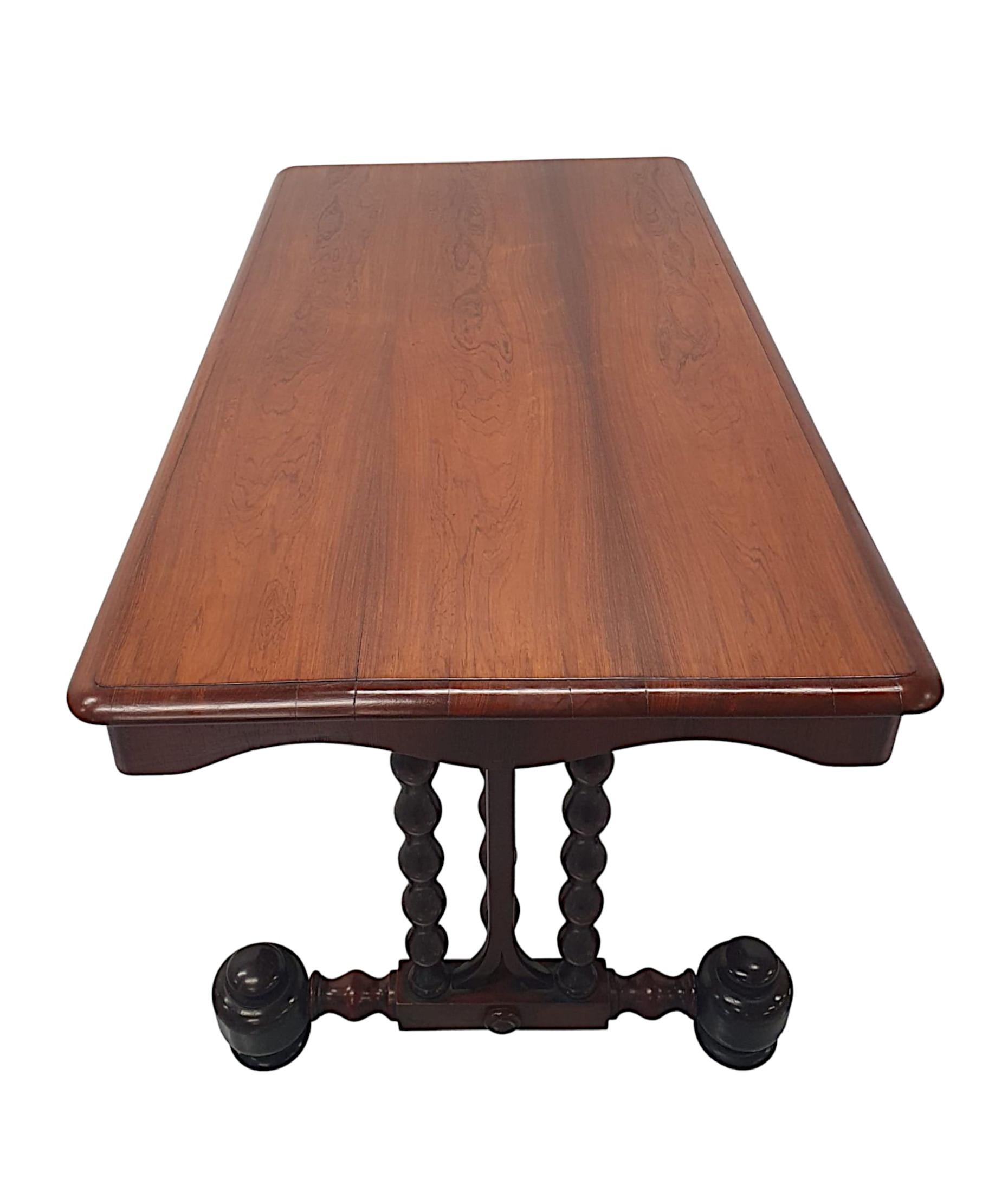 English Fabulous 19th Century Library Desk or Table For Sale