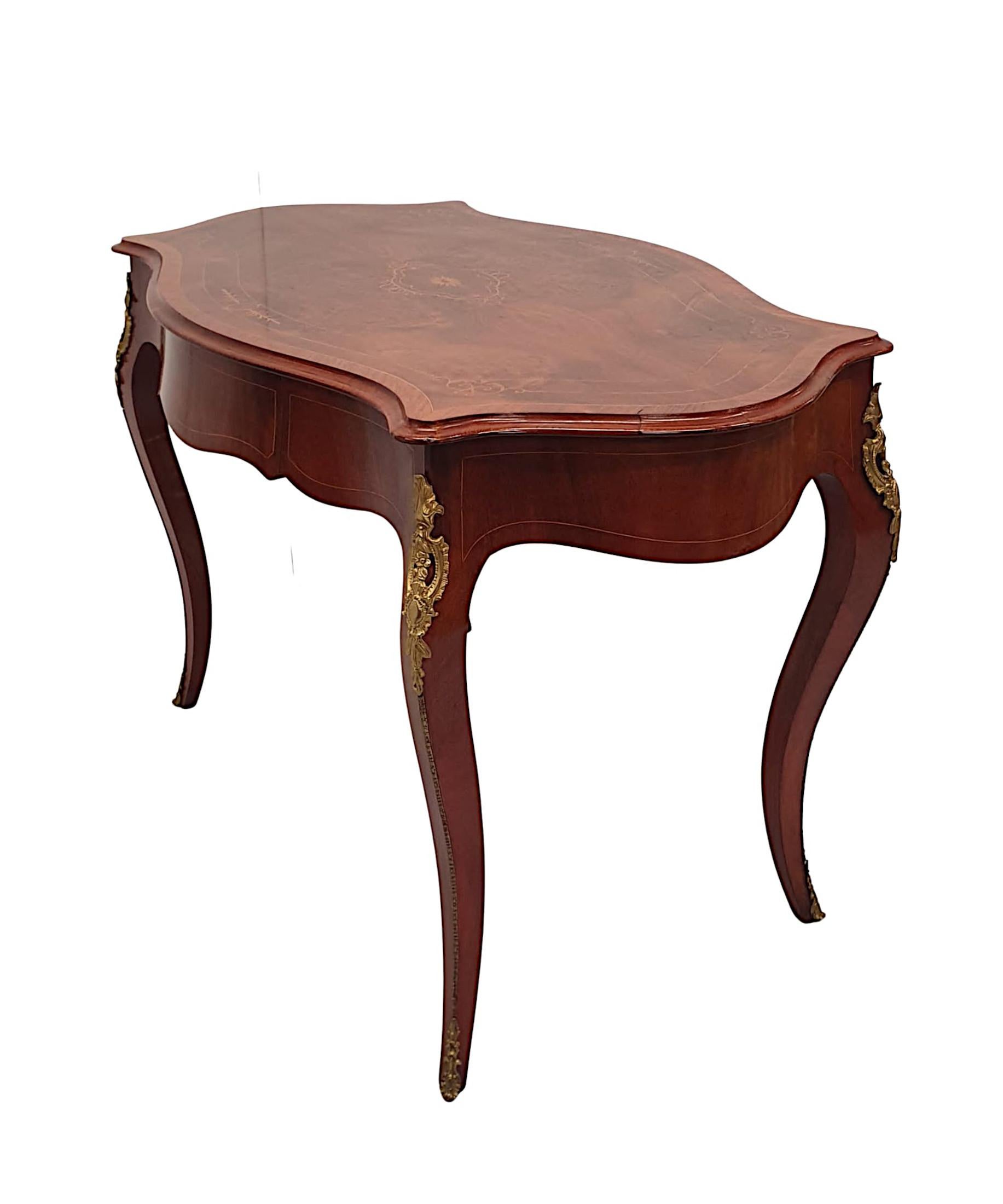 English Fabulous 19th Century Side Table or Desk For Sale