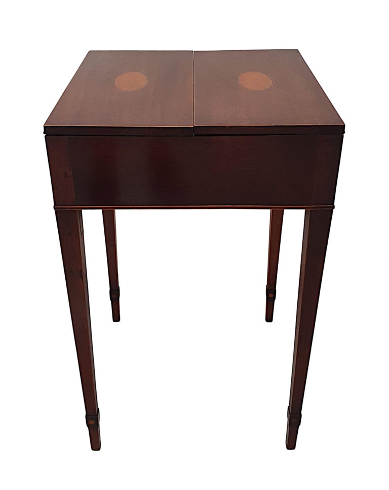 Fabulous Early 19th Century Regency Inlaid Card Table For Sale at 1stDibs