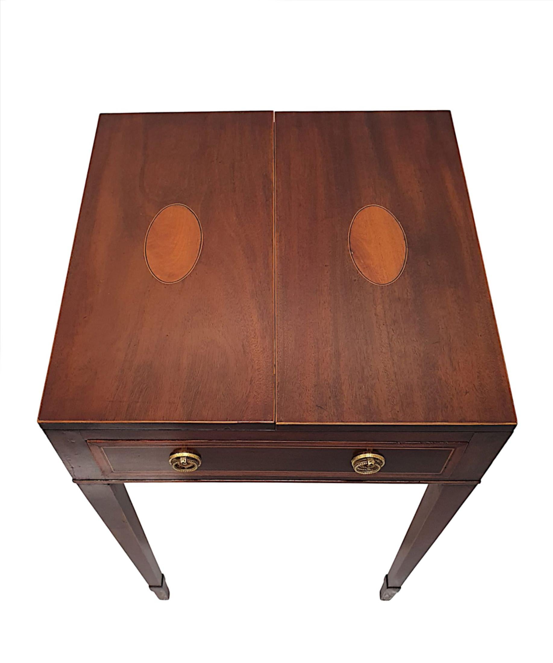 Fabulous Early 19th Century Regency Inlaid Card Table For Sale 2