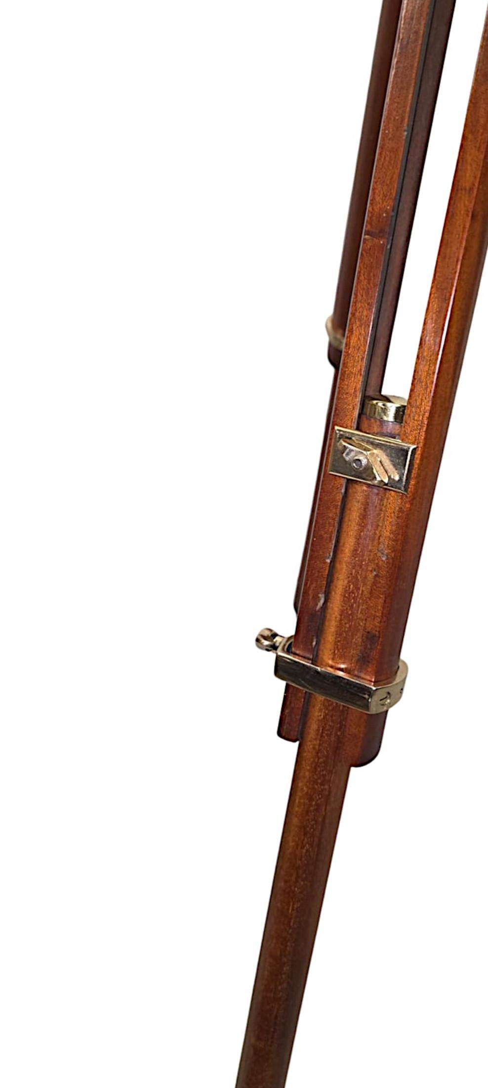 A Fabulous Early 20th Century Brass Telescope by Clarkson, London en vente 4