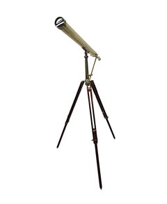 A Fabulous Early 20th Century Brass Telescope by Clarkson, London