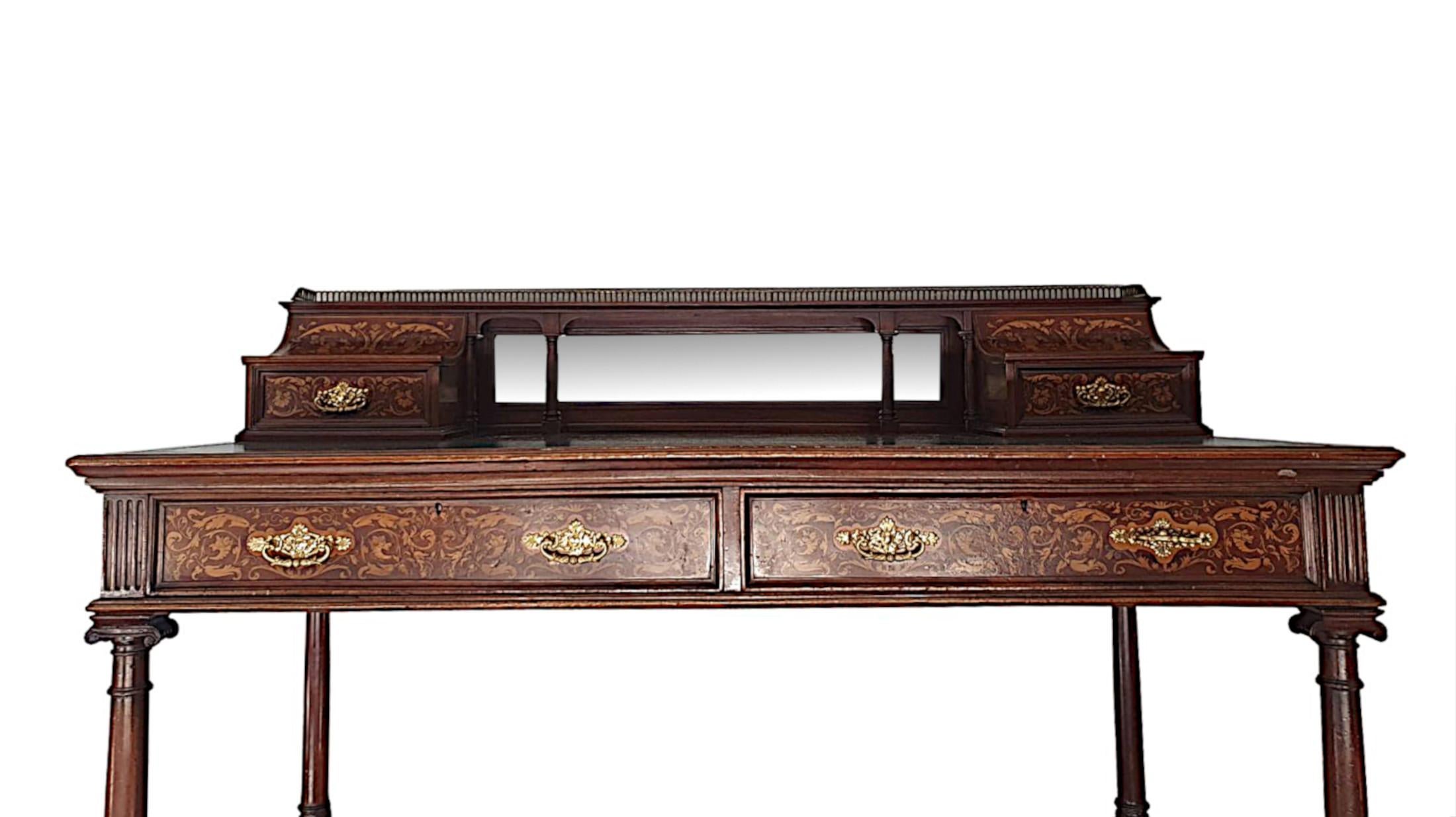 English A Fabulous Edwardian Desk attributed to Edward and Roberts For Sale