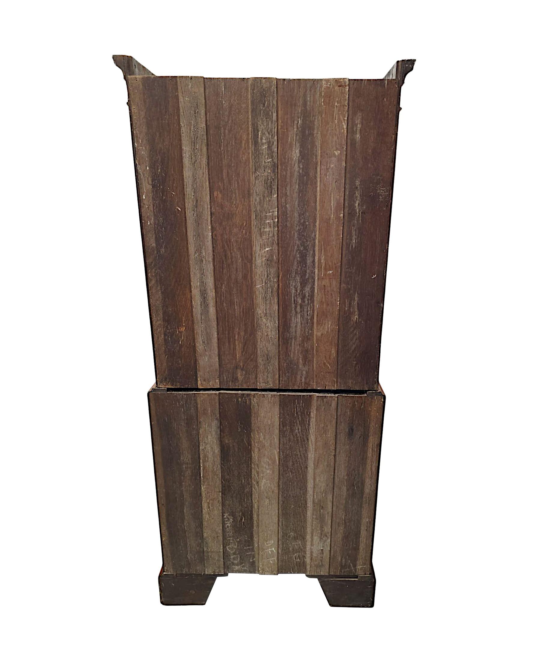 20ième siècle Fabuleuse commode de style édouardien de taille soignée en vente