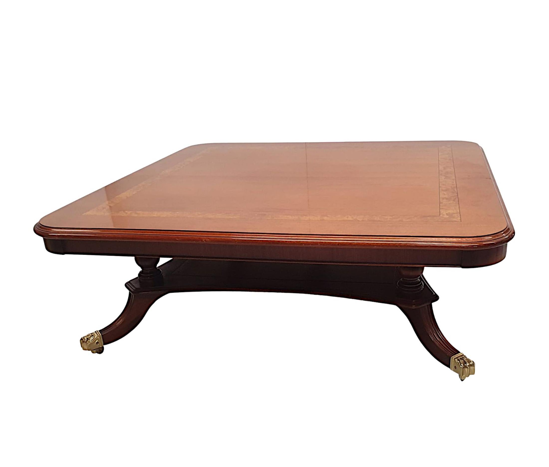 Fabulous Handmade 20th Century Coffee Table by Charles Barr In Good Condition For Sale In Dublin, IE