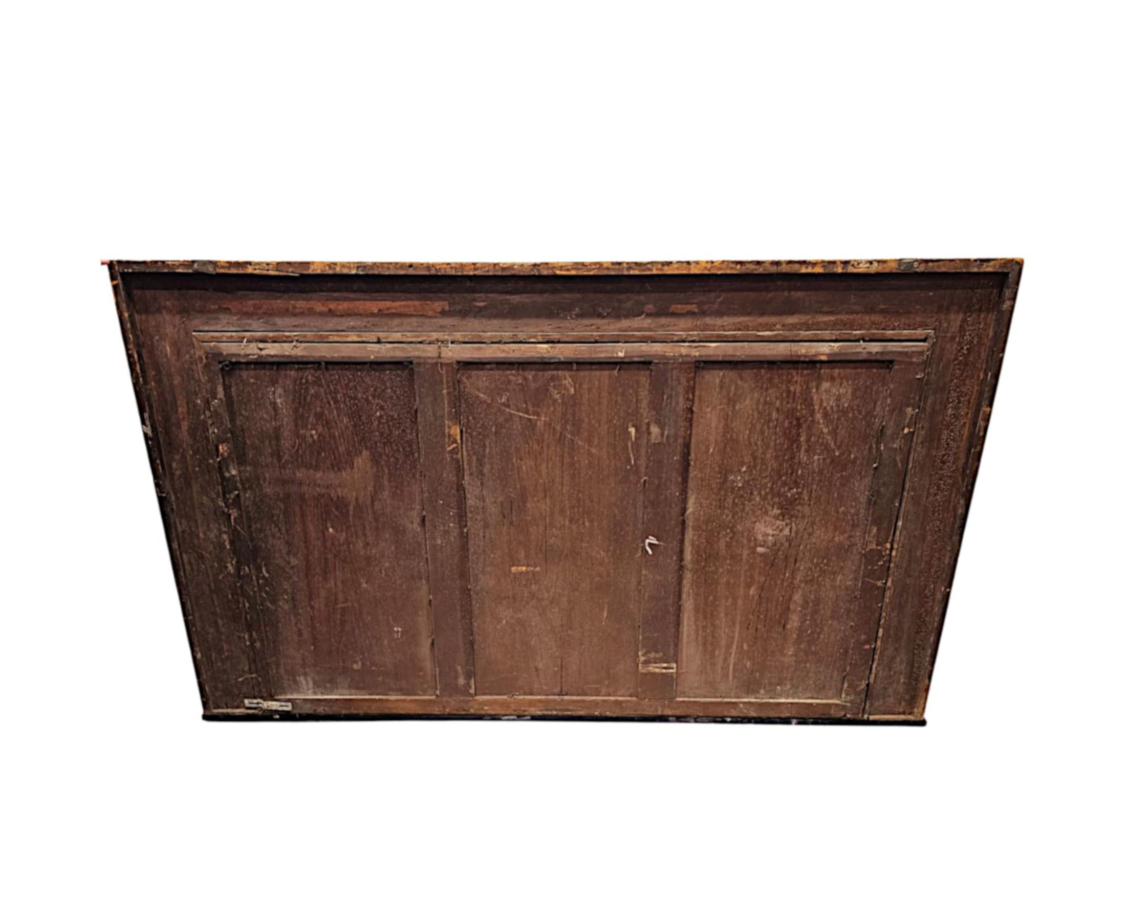 Grand miroir à trumeau en bois doré du début du XIXe siècle, William Williams en vente 2