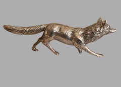 A Fabulous Large Silver Fox c1904