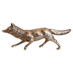A Fabulous Large Silver Fox c1904