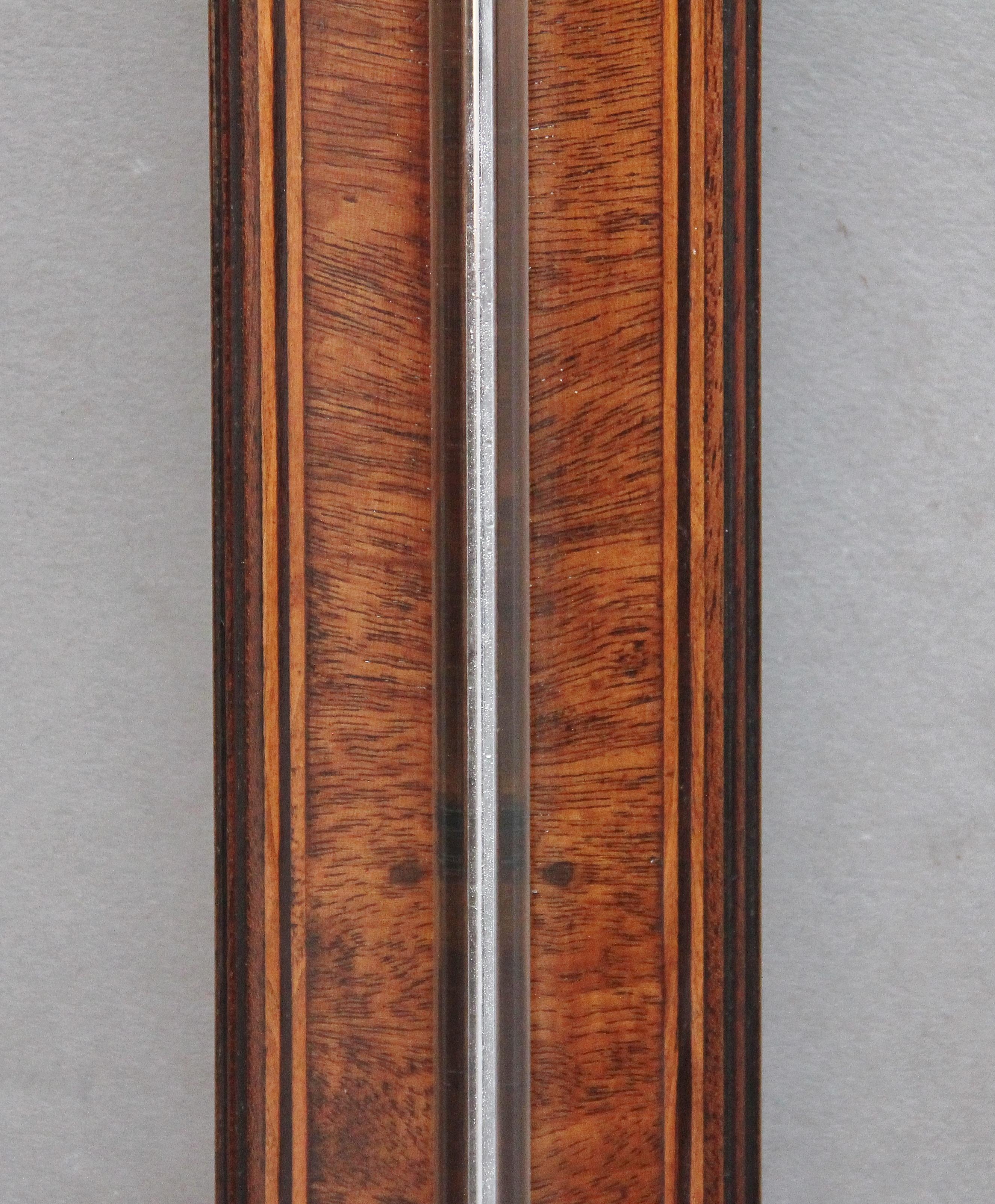 Fabulous Quality Early 19th Century Mahogany Stick Barometer by Girolimo of Lo For Sale 1