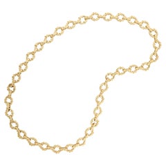 A fabulous vintage gold necklace by Jean Schlumberger for Tiffany & Co