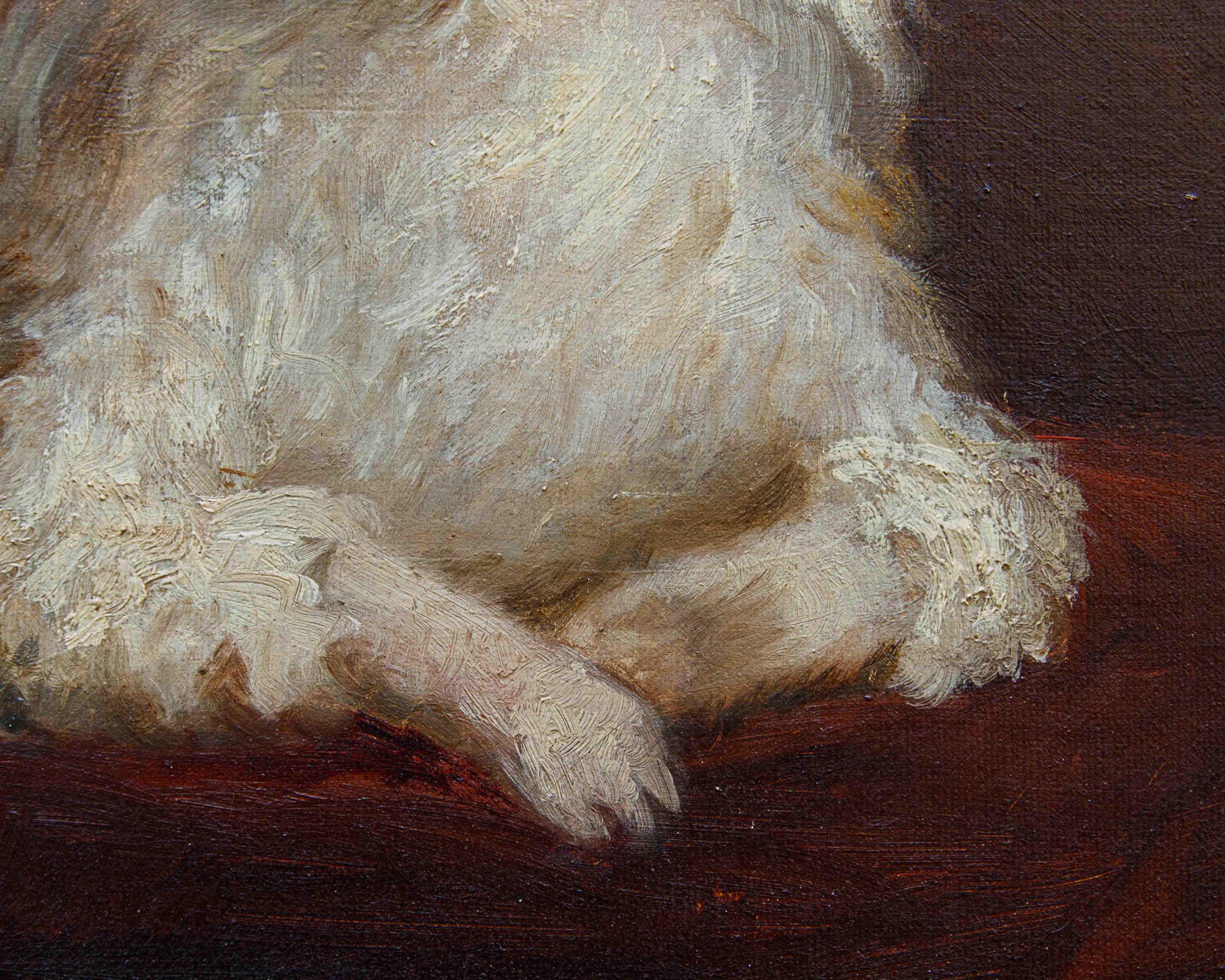 Di A. Fallol, Ritratto di Barboncino For Sale 3