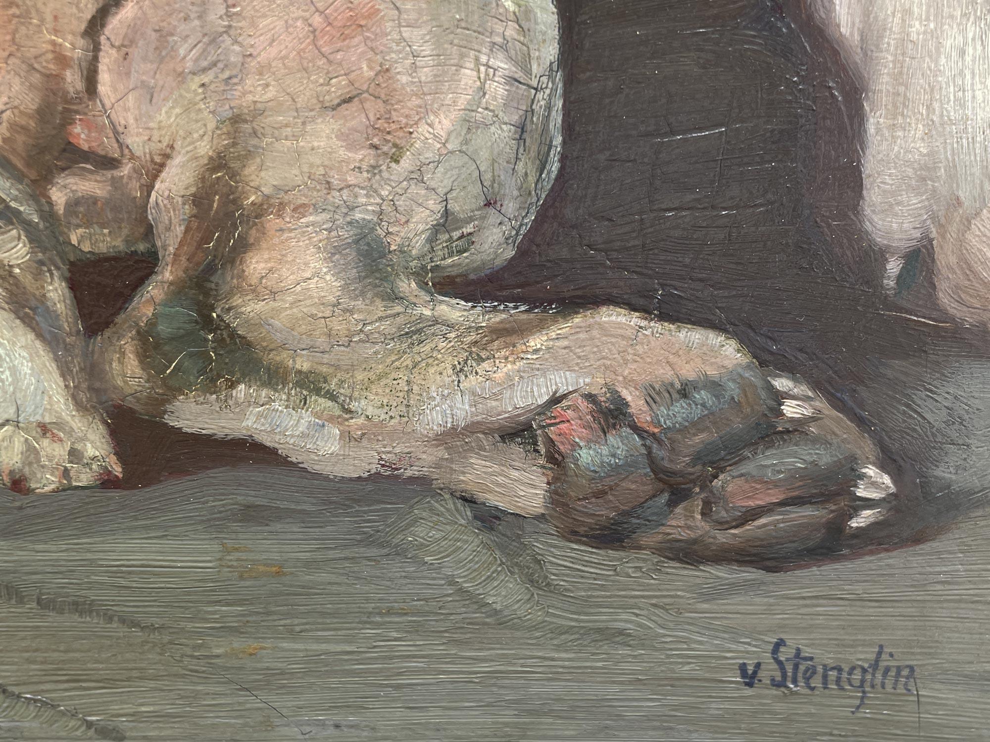 Une famille de bulldogs par Ernst Hugo Von Stenglin en vente 3